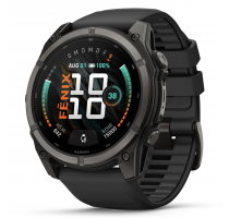 Garmin Fenix 9 51mm Schwarz/Carbongrau DLC Titan (010-04763-11) 64 GB