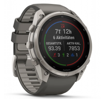 Garmin Fenix 9 Pro Solar 51mm Kieselgrau/Titan (010-04339-06) 64 GB