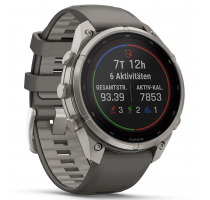 Garmin Fenix 9 Pro Solar inReach 47mm Kieselgrau/Titan (010-04338-01) 64 GB