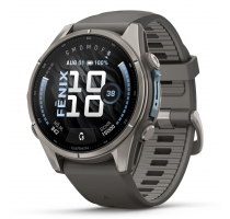 Garmin Fenix 9 43mm Kieselgrau/Titan (010-04761-11) 64 GB